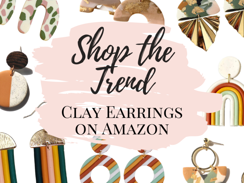 Shop the Trend: Clay Earrings