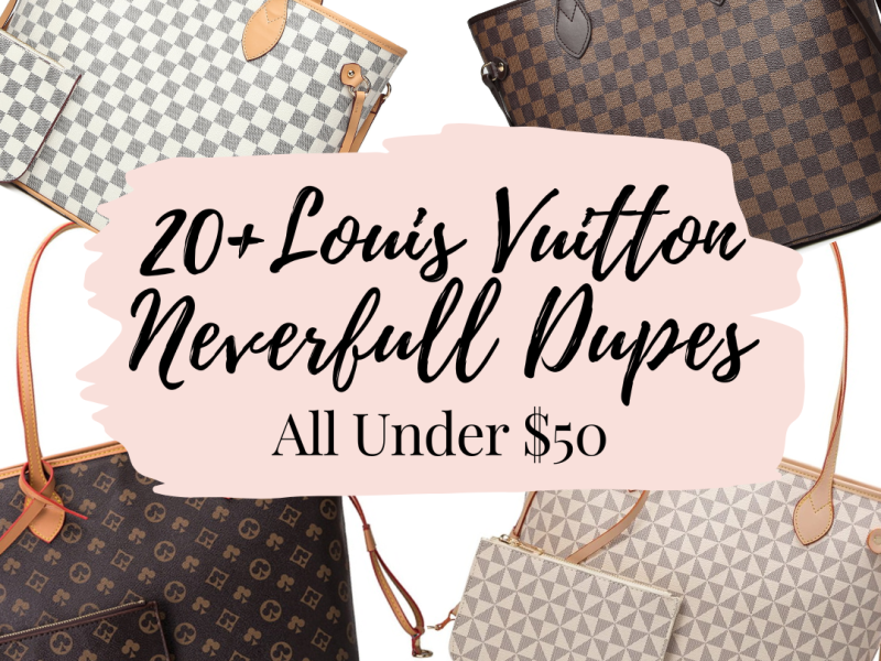 LOUIS VUITTON NEVERFULL DUPE 